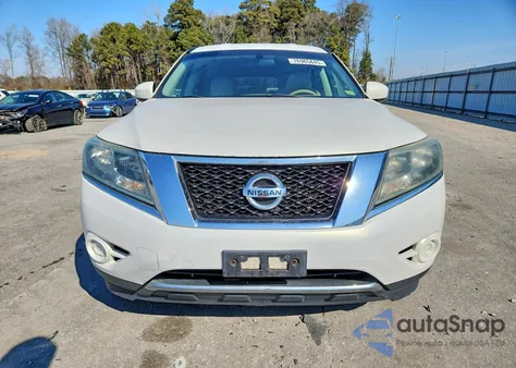 2013 Nissan Pathfinder S z USA, uszkodzony, nr VIN 5N1AR2MM3DC601633